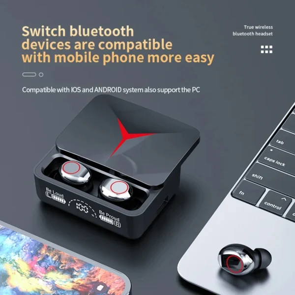 M90 Pro Bluetoothes Wireless Earphone