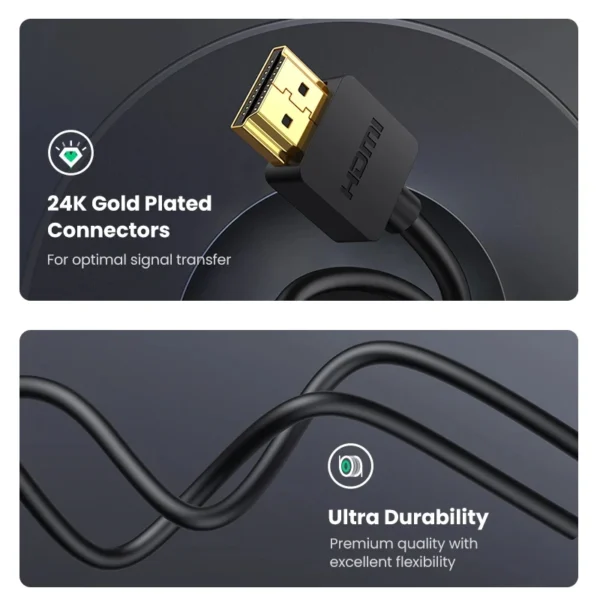 UGREEN Micro HDMI to HDMI Cable Adapter 4K 60Hz